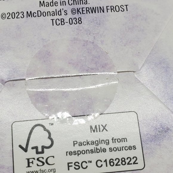 2023 Kerwin Frost McNugget Buddies Waffutu Toy Adult Happy Meal Box SEALED - Picture 9 of 10